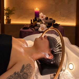 Aura de lluvia · Head Spa Zhen